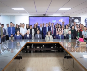 Visita da delegação de Macau à UnB. 14/10/2025 Foto: Beto Monteiro/Ascom UnB